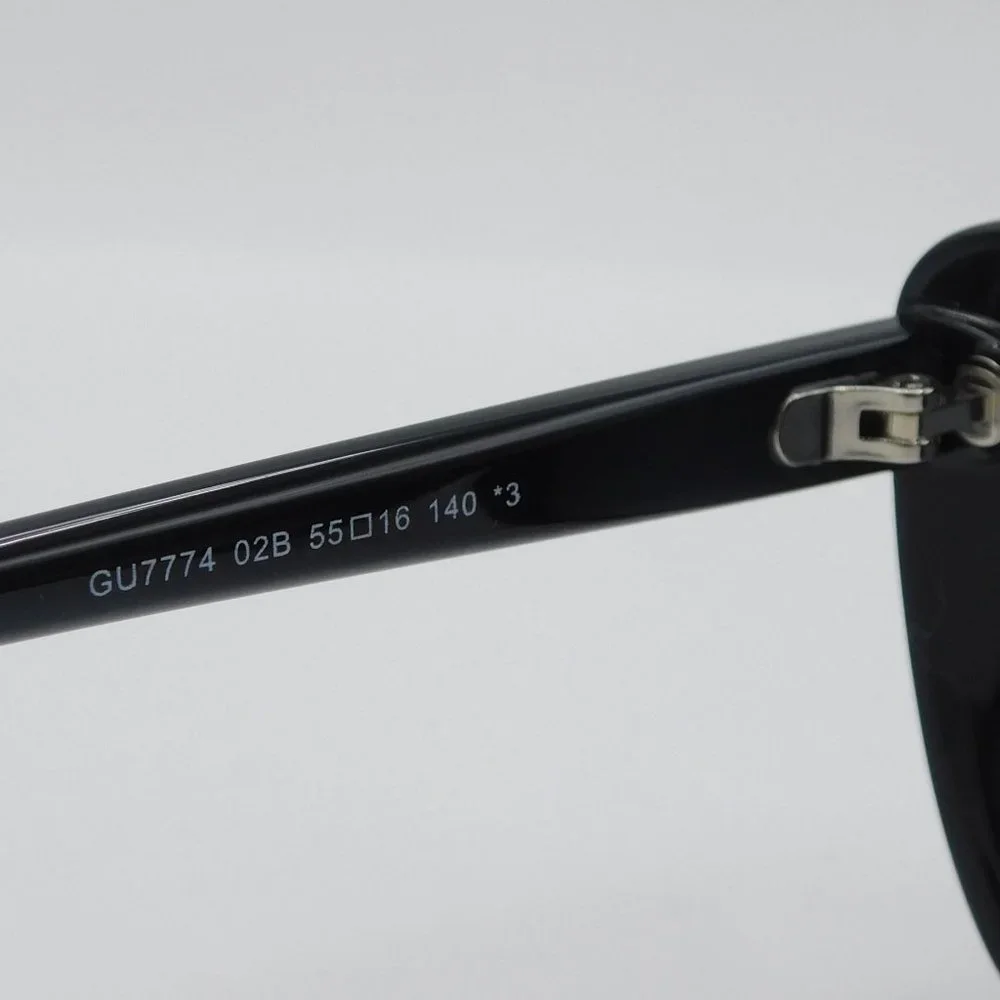 BRAND NEW GUESS GU7774 02B MATTE BLACK GREY CAT EYE WOMEN'S Sunglasses 5…